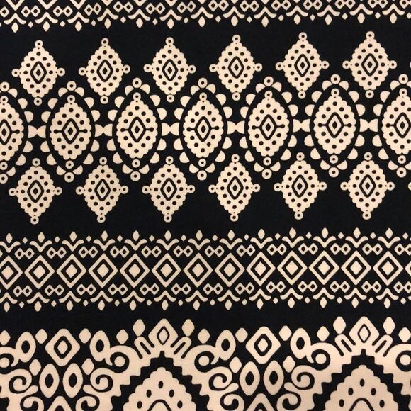 Flowers by Zoe Black & White Beaded Dress/Cover-up - Picture 2 of 7